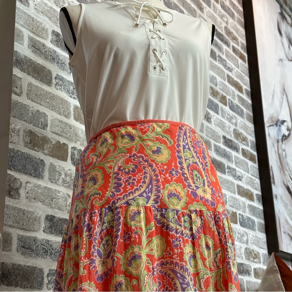 Lauren Ralph Lauren Maxi Skirt Size Medium